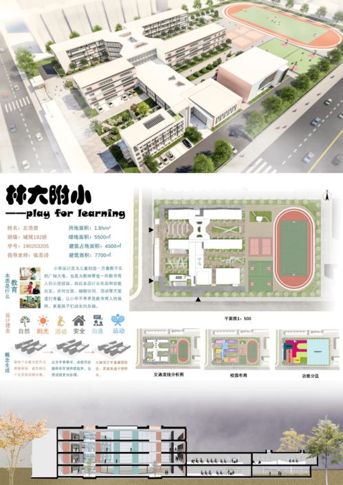 城规专业本科二年级小学建筑设计作业展咨询策划服务